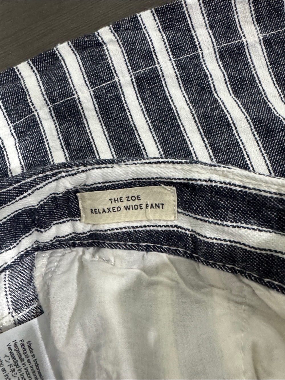 Madewell The Zoe relaxed wide leg pant - Picture 6 of 7